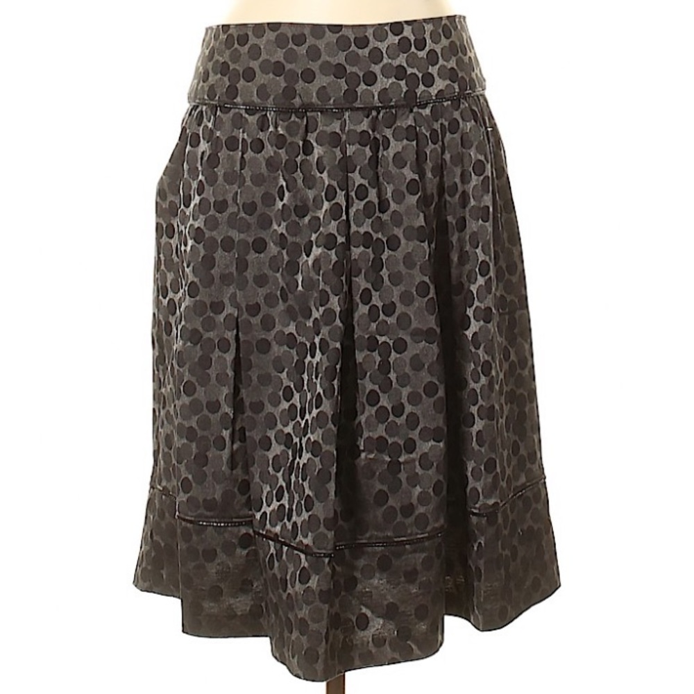 Chenault polka dot midi skirt, size 12